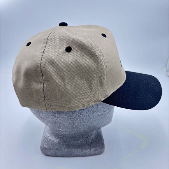 Pioneer NWOT Trucker Snapback Hat by Otto Taupe and Black Adjustable - Picture 5 of 8